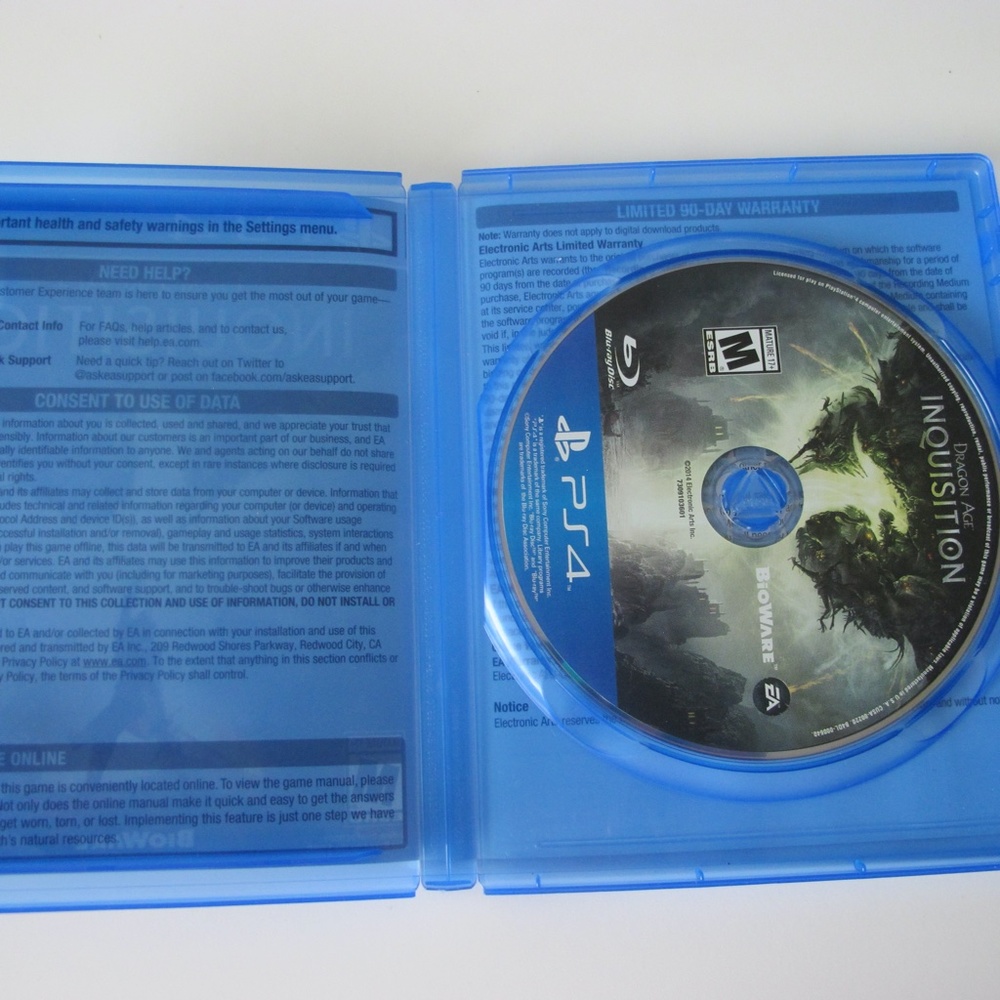 PS4 Dragon Age Inquisition Play Station 4 Video Game - Picture 2 of 2
